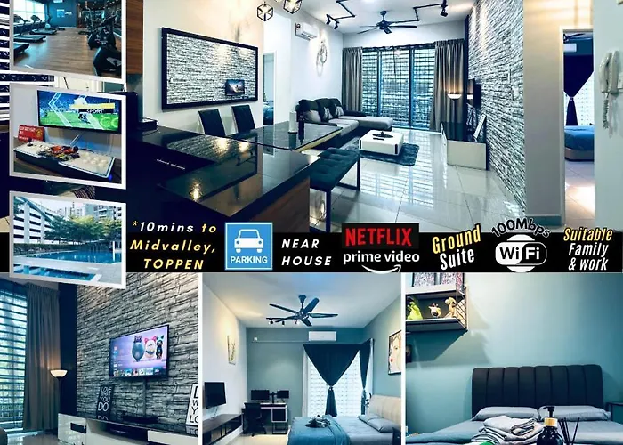 Johor Big & Cozy Home, Easy Parking, 2Rooms, Fast Wifi